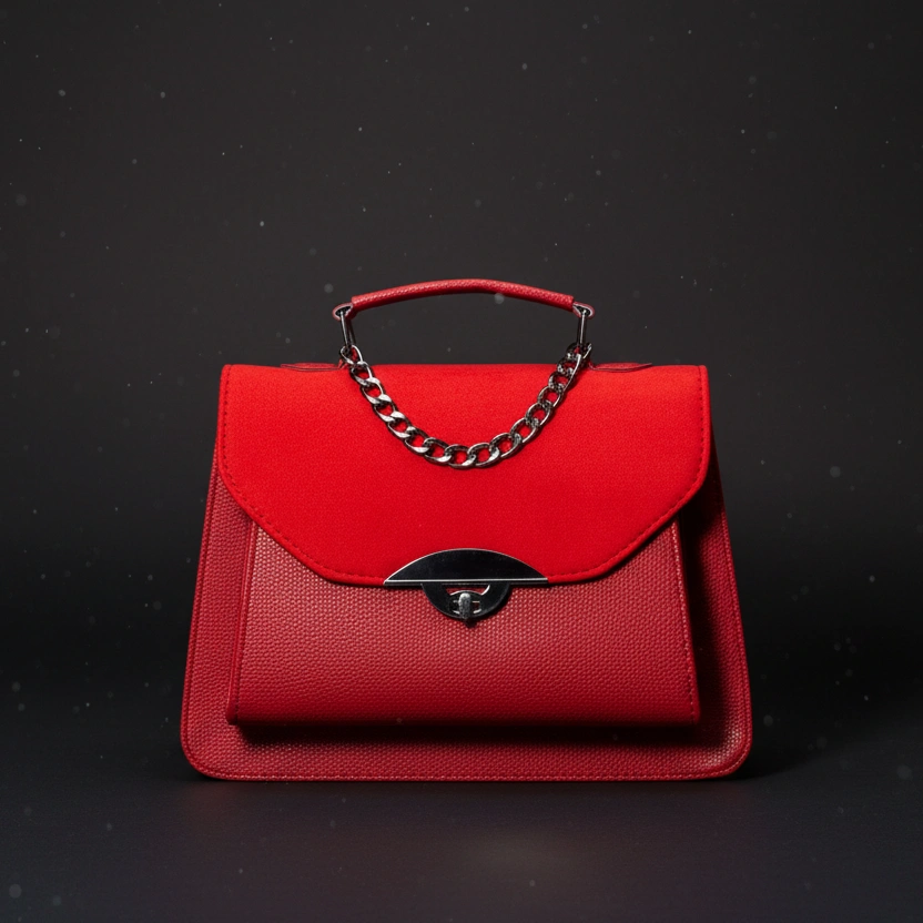 Refined platinum luxury product photography with metallic gradients and elegant rim lighting
